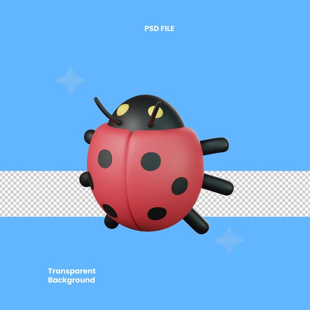 Ilustración de icono de jardinería en 3D