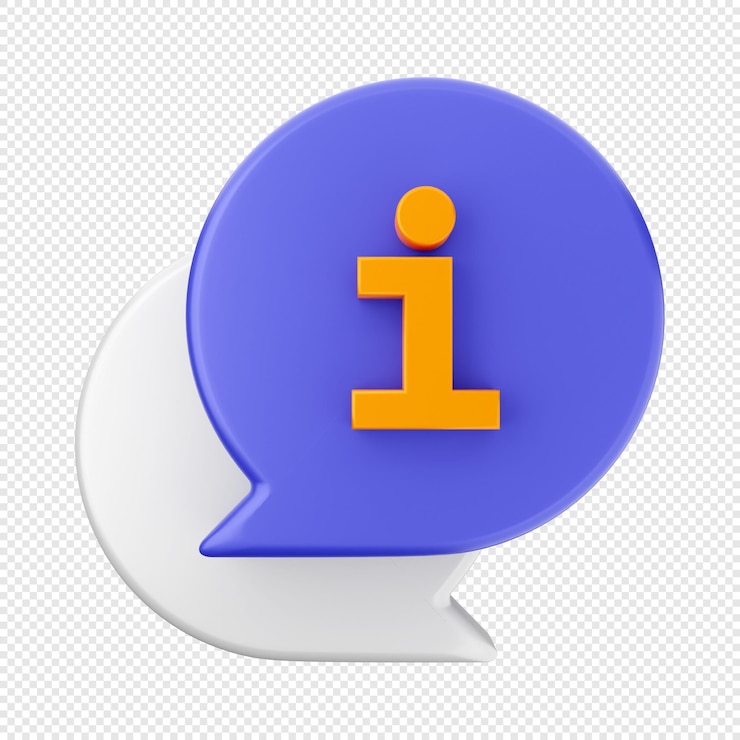 PSD ilustración del icono del mensaje de correo de chat 3d