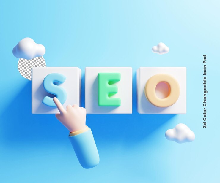 PSD ilustración de icono de optimización de análisis de página web 3d o ilustración de gráfico de análisis de página web