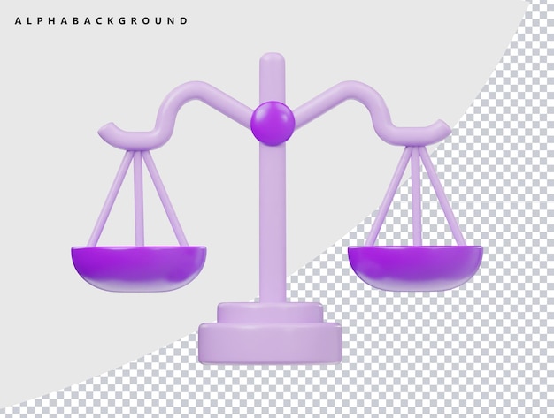Ilustración del icono de renderización 3D de Belance