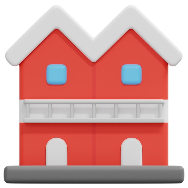 ilustración de icono de renderizado 3d dúplex