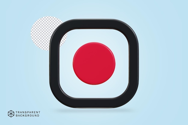 Ilustración del icono de representación 3D