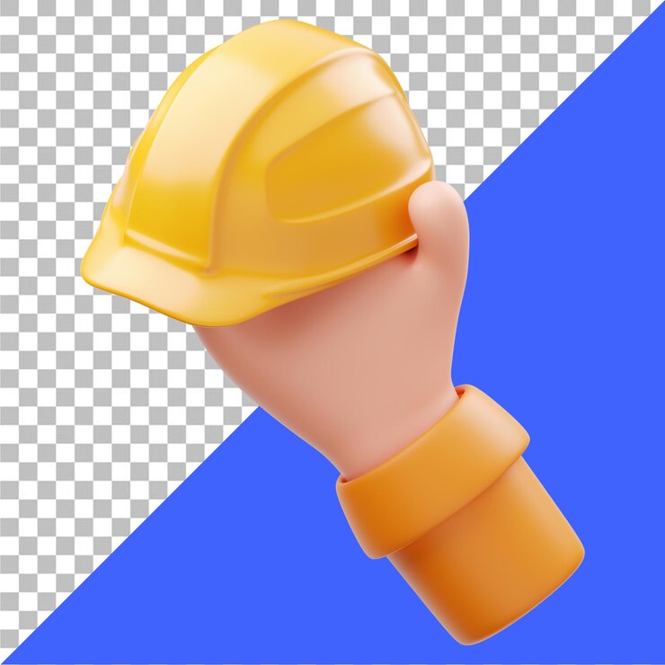 PSD ilustración del icono de trabajo en 3d
