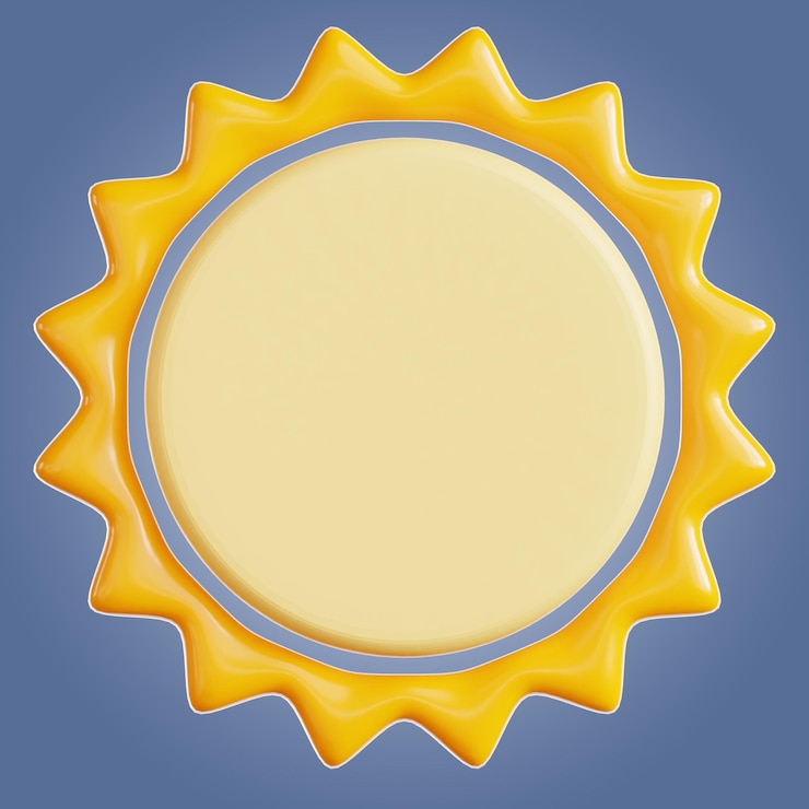 PSD ilustración de íconos de verano 3d iconos de renderización 3d para el concepto de vacaciones de verano