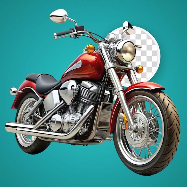 PSD ilustración de una motocicleta antigua dibujada a mano
