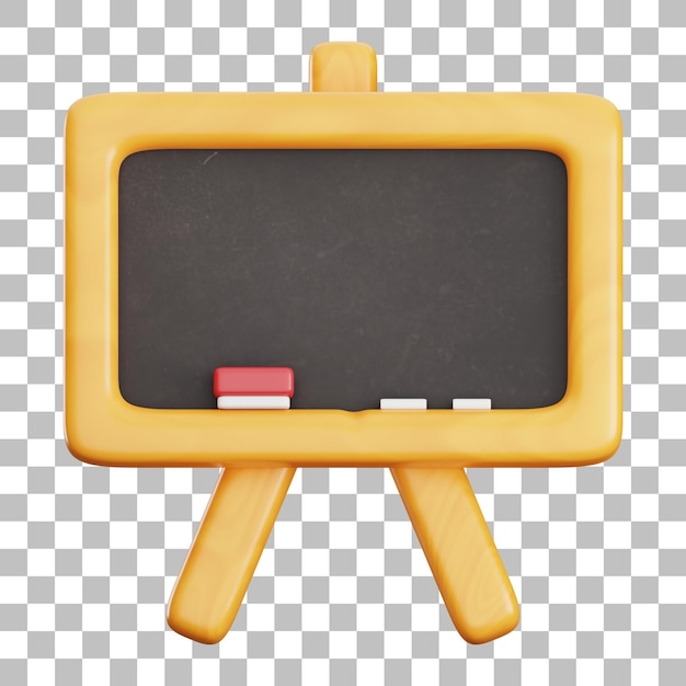Ilustración en pizarra 3D