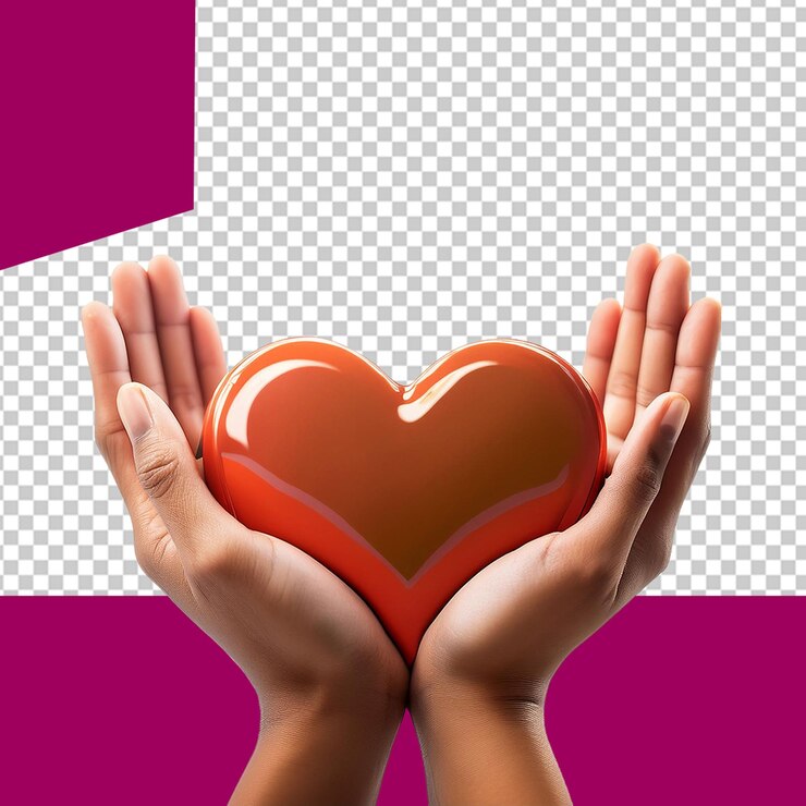 PSD ilustración png del día de la caridad