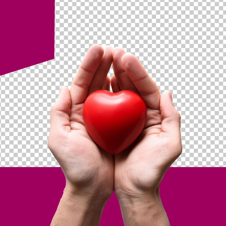 PSD ilustración png del día de la caridad
