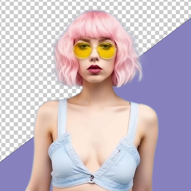 PSD ilustración png fashionista