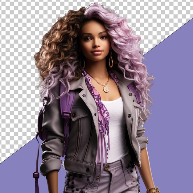 PSD ilustración png fashionista