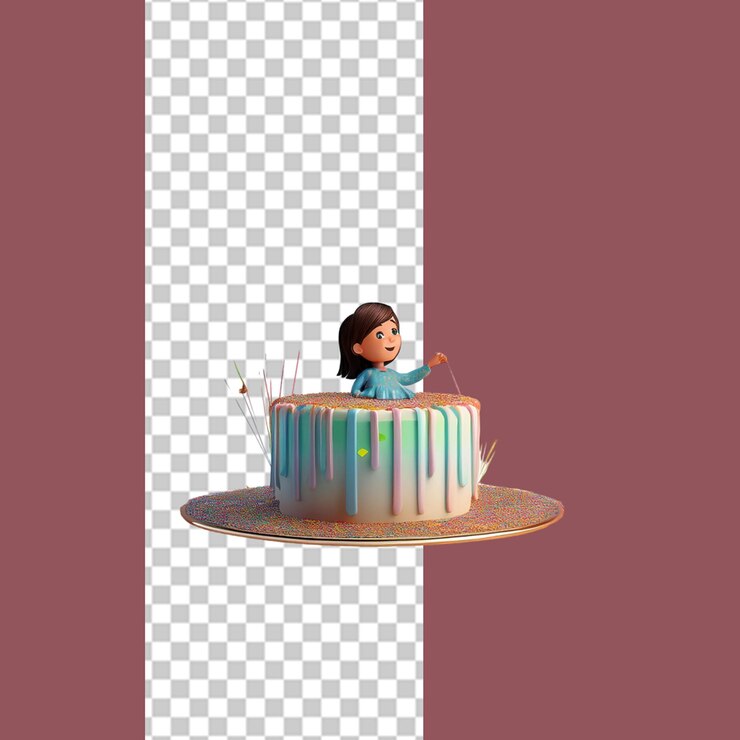 PSD ilustración en png de la guardería
