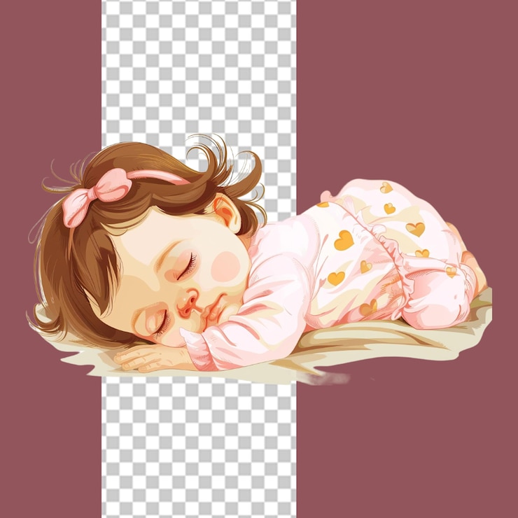 PSD ilustración en png de la guardería