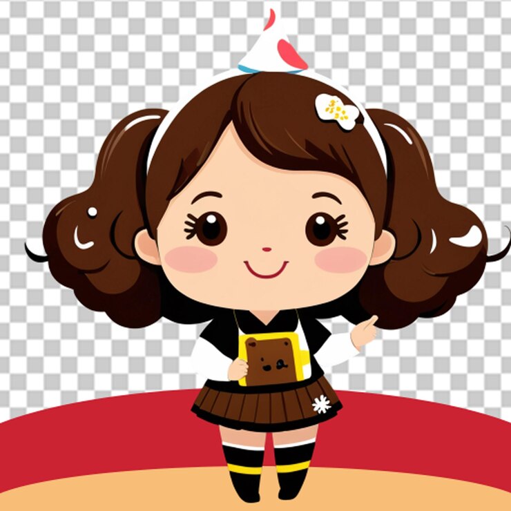 PSD ilustración en png de pepero day