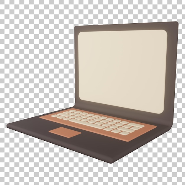 Ilustración de procesamiento 3D portátil
