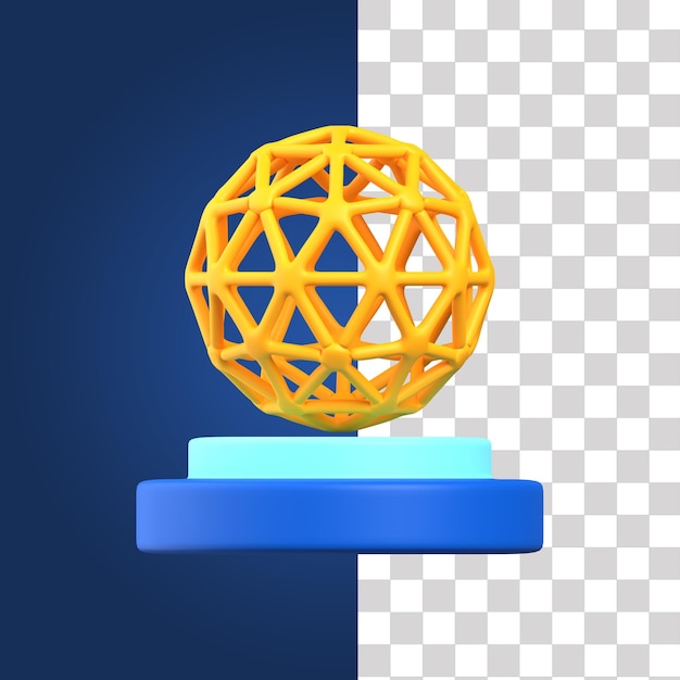 Ilustración de prototipos rápidos en 3D