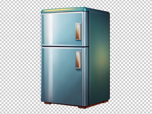 PSD ilustración de un refrigerador en 3d