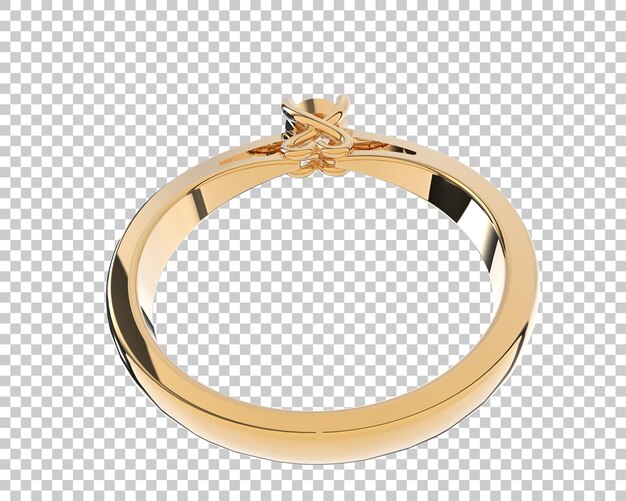 Ilustración de renderización 3D de joyas aisladas en el fondo