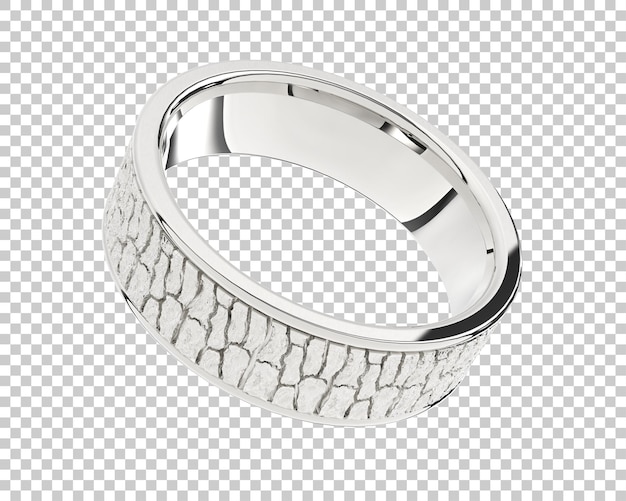 Ilustración de renderización 3D de joyas aisladas en el fondo