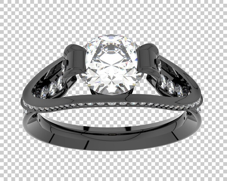 PSD ilustración de renderización 3d de joyas aisladas en el fondo