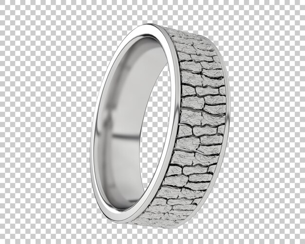 Ilustración de renderización 3D de joyas aisladas en el fondo