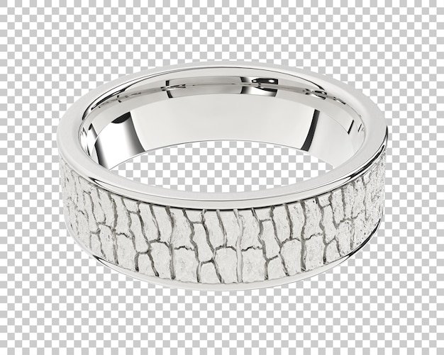 Ilustración de renderización 3D de joyas aisladas en el fondo