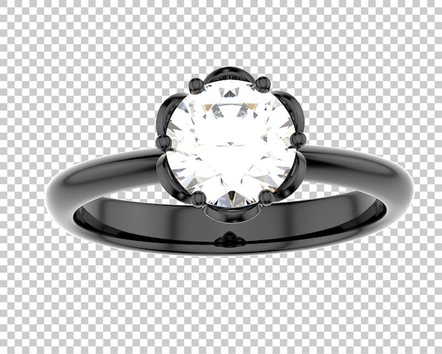 Ilustración de renderización 3D de joyas aisladas en el fondo