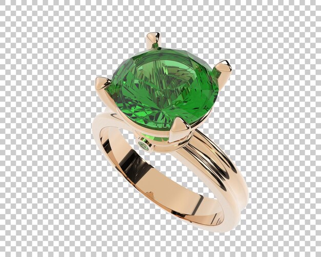 PSD ilustración de renderización 3d de joyas aisladas en el fondo