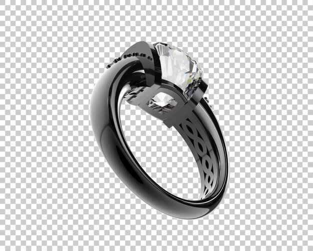 PSD ilustración de renderización 3d de joyas aisladas en el fondo