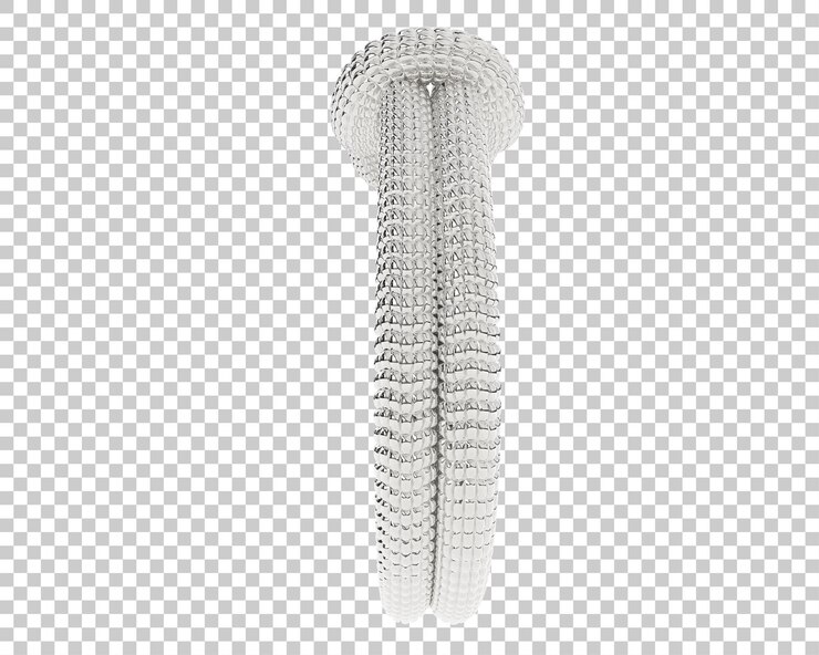 PSD ilustración de renderización 3d de joyas aisladas en el fondo