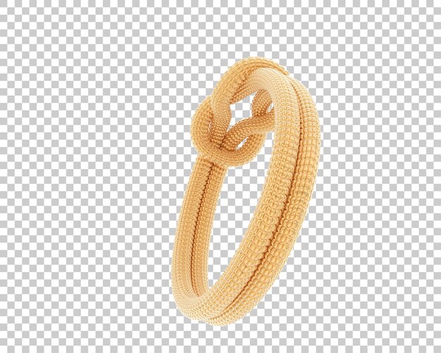 Ilustración de renderización 3d de joyas aisladas en el fondo