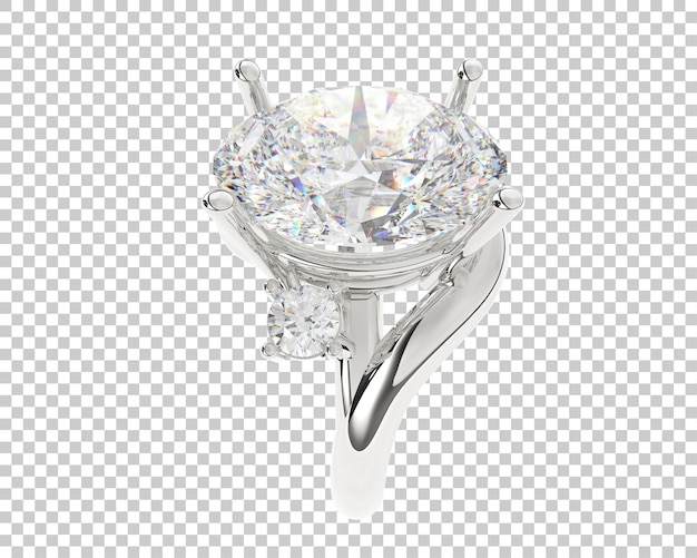 PSD ilustración de renderización 3d de joyas aisladas en el fondo