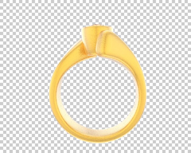 Ilustración de renderización 3D de joyas aisladas en el fondo