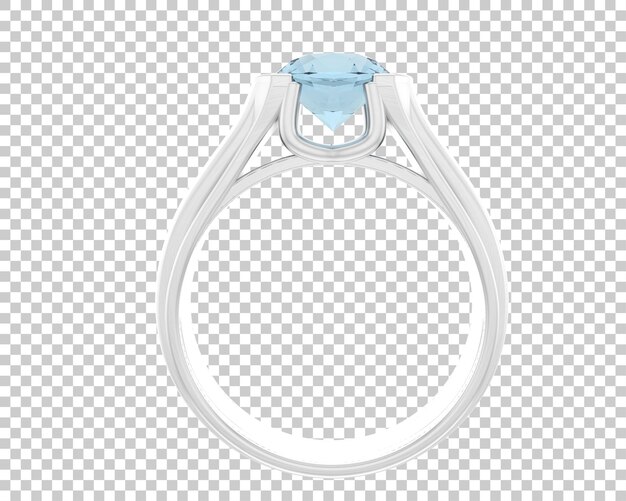 PSD ilustración de renderización 3d de joyas aisladas en el fondo