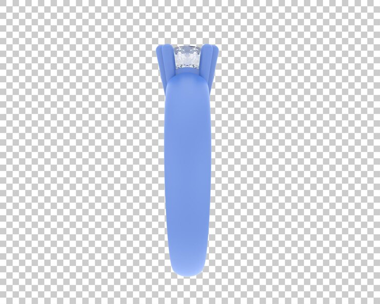PSD ilustración de renderización 3d de joyas aisladas en el fondo
