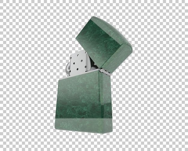 Ilustración de renderización 3D más ligera aislada en el fondo