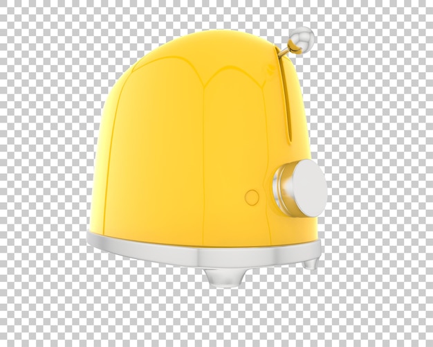 Ilustración de renderización 3D de tostadora aislada en el fondo