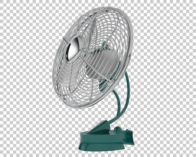 PSD ilustración de renderización 3d de ventilador eléctrico aislado sobre un fondo transparente