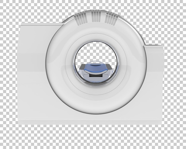 PSD ilustración de representación 3d del escáner ct aislado en el fondo