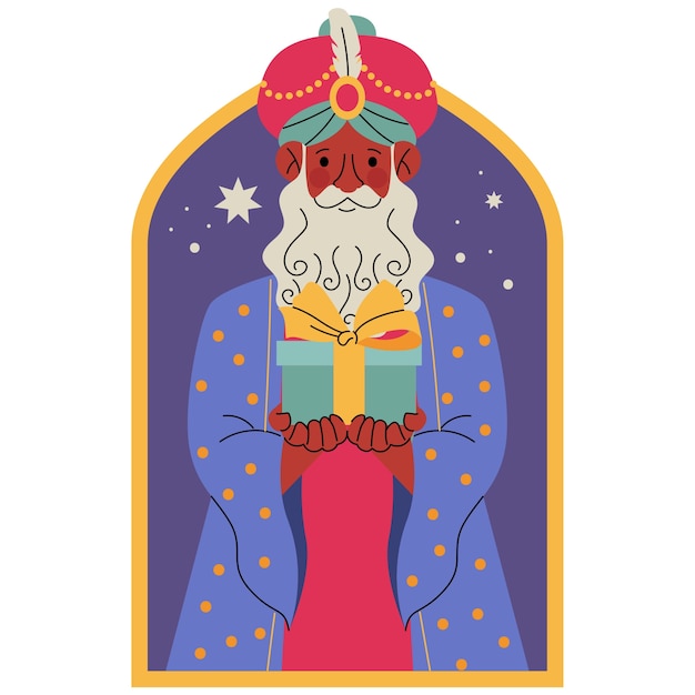 Ilustración de Reyes Magos