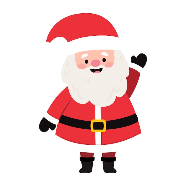 PSD ilustración de santa claus de navidad