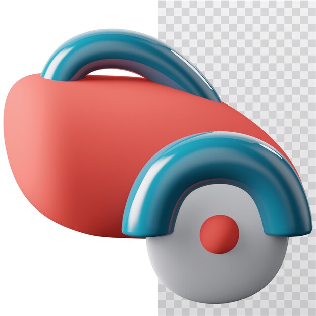Ilustración de la sierra circular del icono 3D