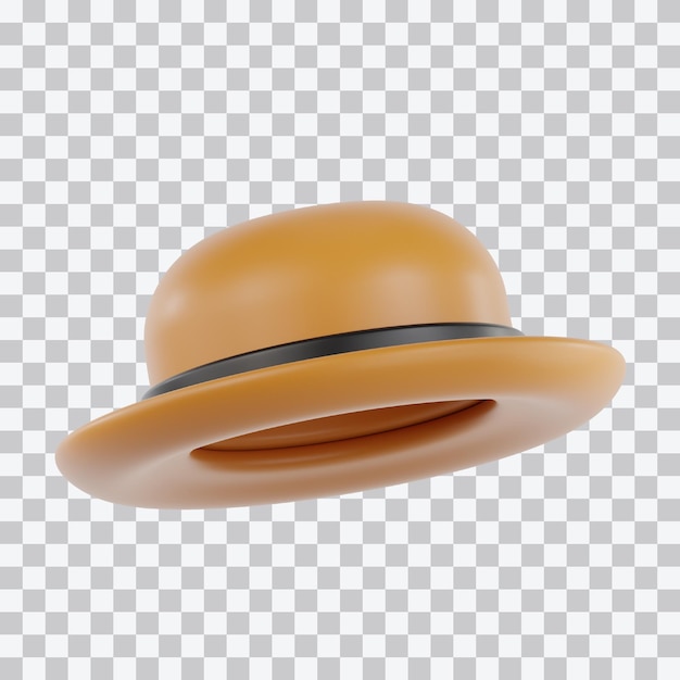 Ilustración de sombrero 3D