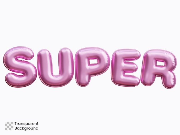 Ilustración de la súper venta en 3D