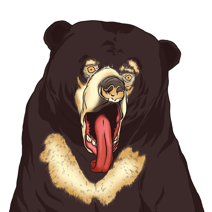 PSD ilustración del tigre de sumatra