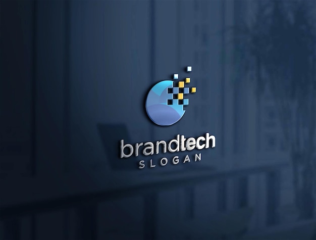 Ilustración vectorial del logotipo de la empresa.