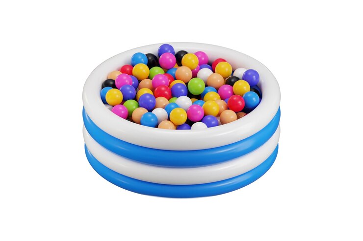 PSD ilustración vectorial de renderización en 3d del icono de la pelota de la piscina