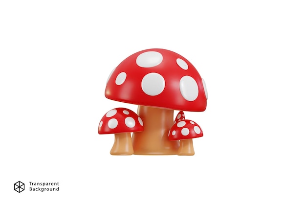 Ilustración vectorial de renderización 3D del icono de setas de alimentos premium