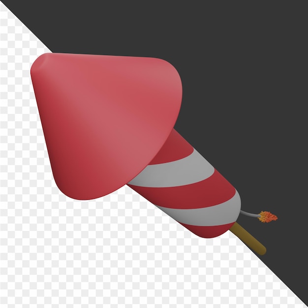 Ilustraciones 3D para el Año Nuevo