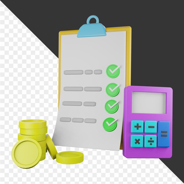 PSD ilustraciones 3d de bancos y finanzas