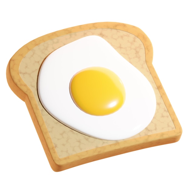 Ilustraciones de alimentos en 3D Iconos en 3D